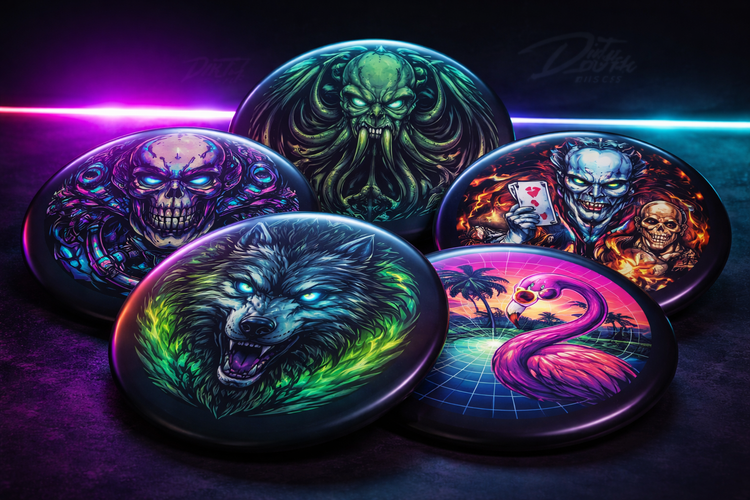 Custom Ink Printed Discs