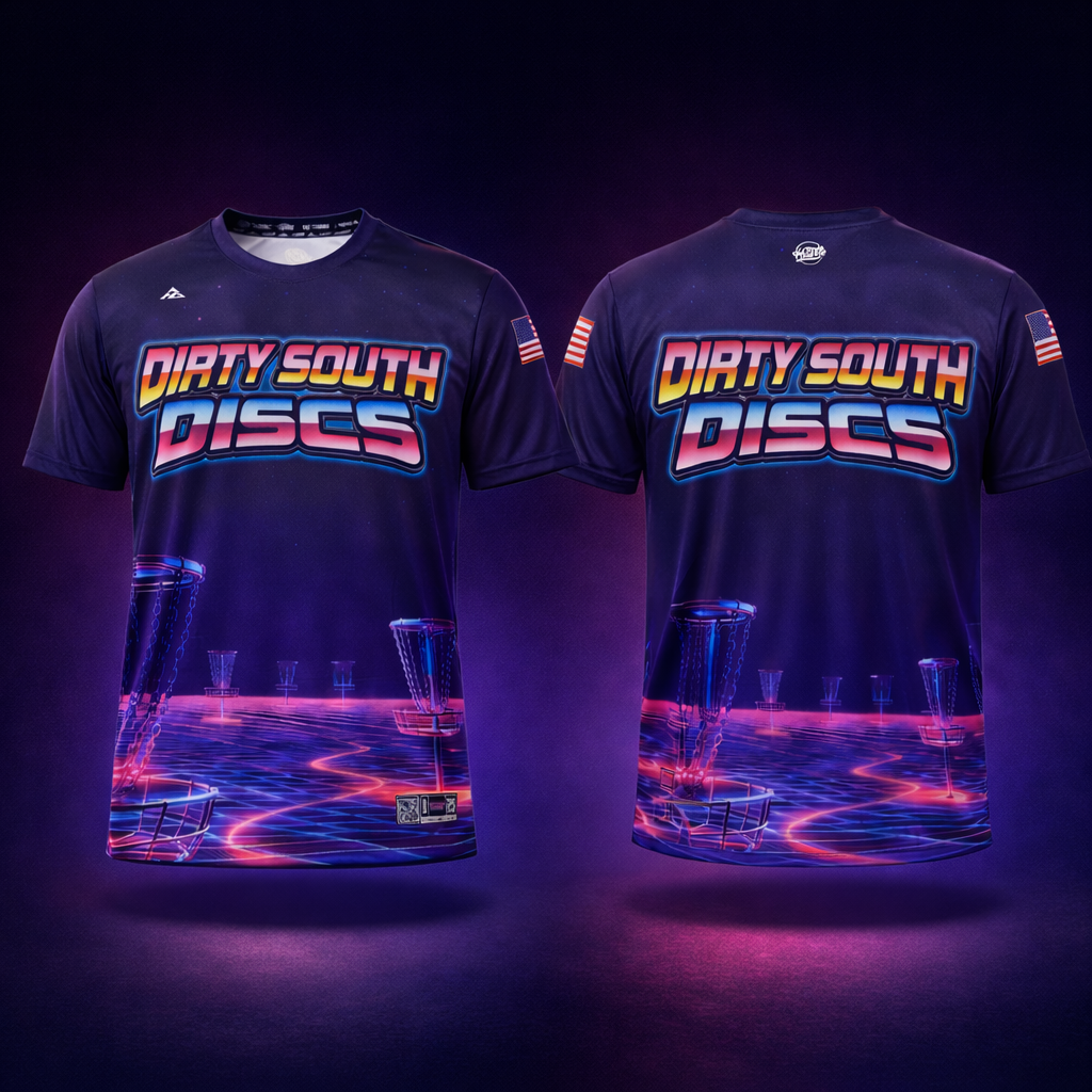 LIMITED Dirty South Discs Jersey - First Edition Neon Tournament Style