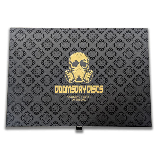 Doomsday Discs Currency Line 1 - The Overlord with 2 Discs and 2 Coins