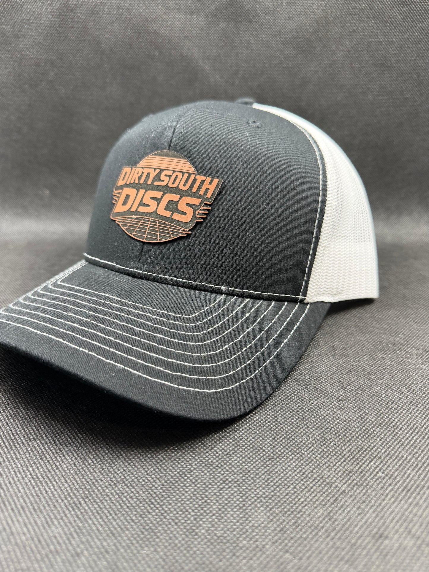 Dirty South Discs Leather Patch Hats