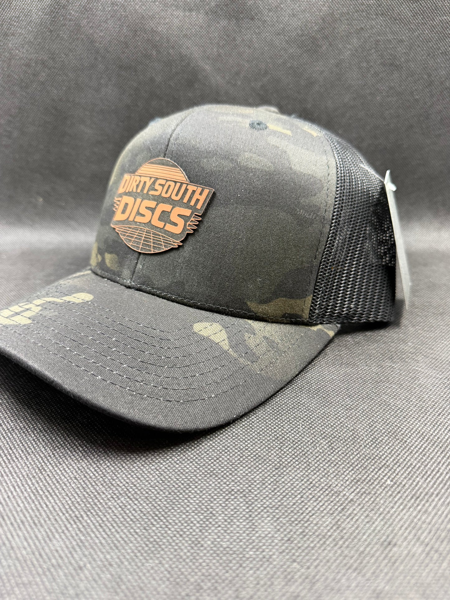Dirty South Discs Leather Patch Hats