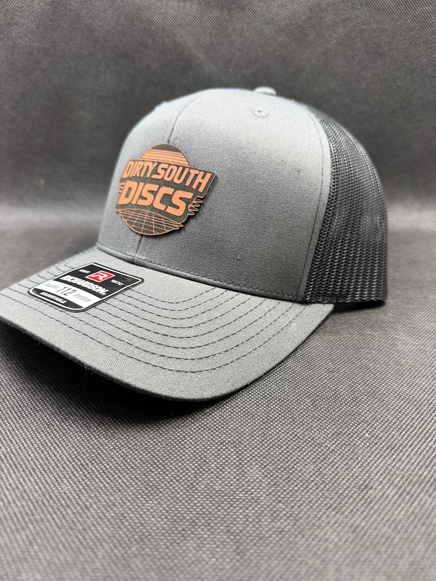 Dirty South Discs Leather Patch Hats
