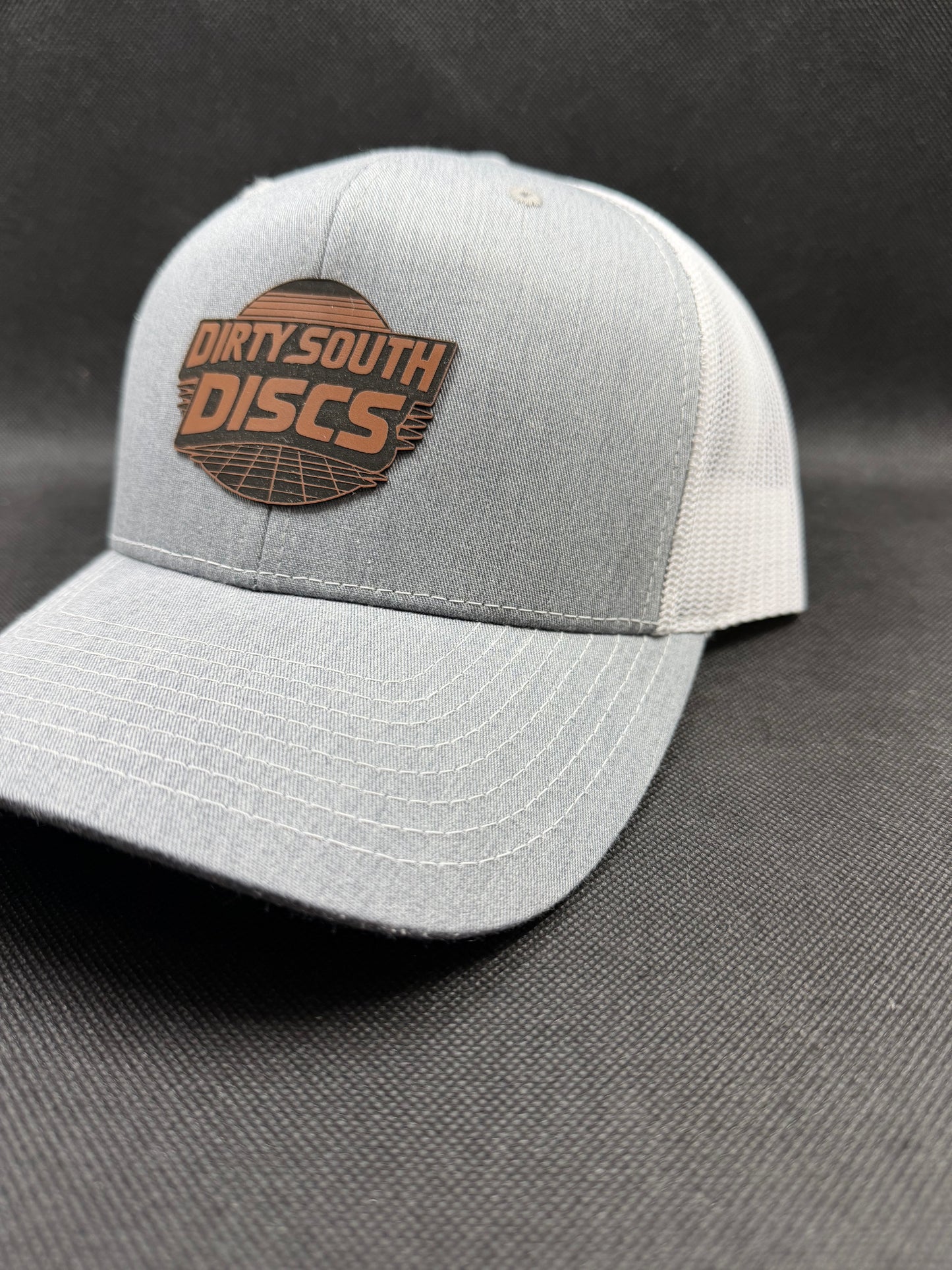 Dirty South Discs Leather Patch Hats