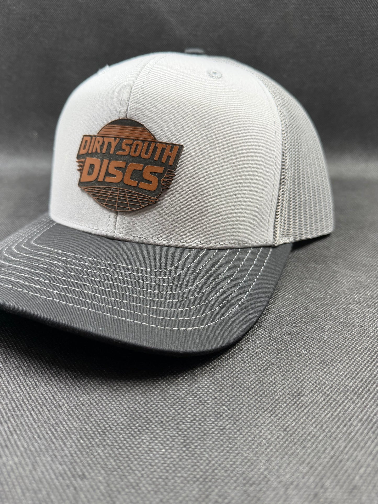 Dirty South Discs Leather Patch Hats