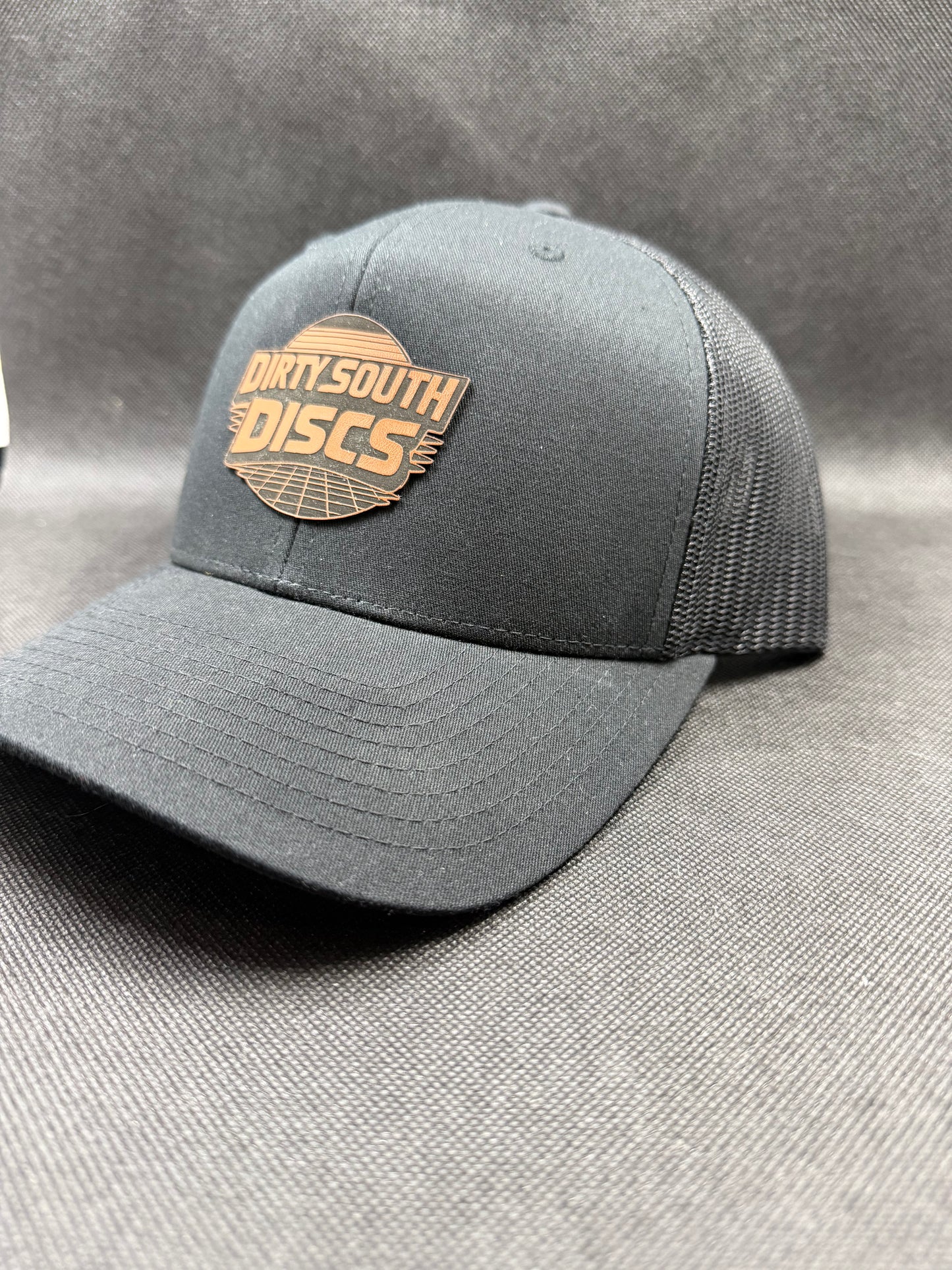 Dirty South Discs Leather Patch Hats